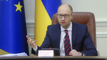 Thủ tướng Ukraine Arseny Yatseniuk.